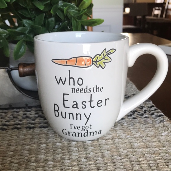Who need the Easter bunny double sided mug - Picture 1 of 5
